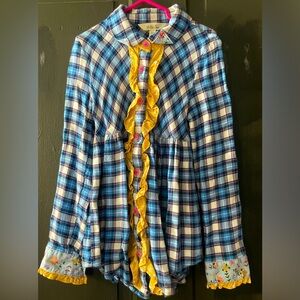 Matilda Jane Flannel girls size 8
